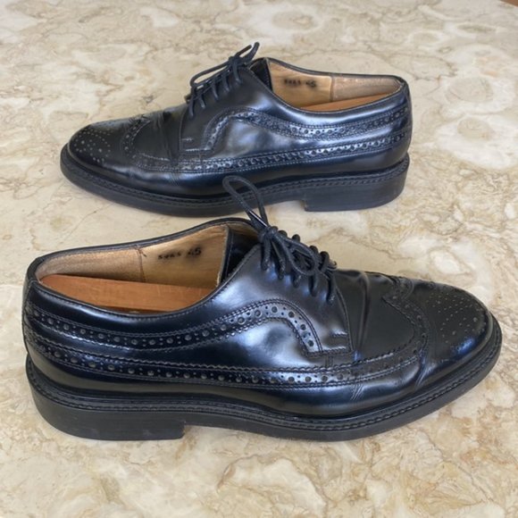 Aldo Romano Sicari Leather Wingtip Brogues Made in Italy - Picture 4 of 11